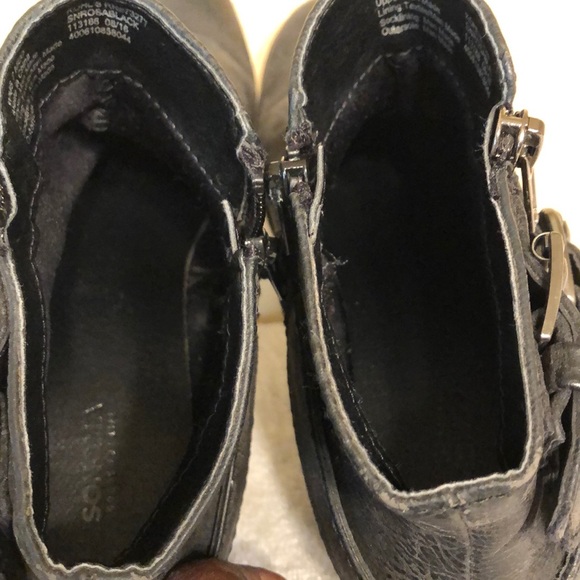 SONOMA BY KOHLS BLACK BOOTS;SIZE 7 - Picture 5 of 8